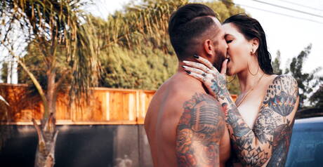 Burning Angel are pleased to offer you a free pictures featuring Rocky Emerson and Quinton James in boy-girl action