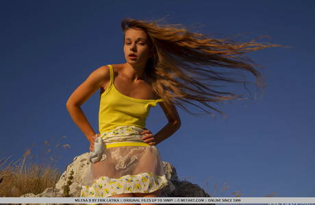 Met Art invites you to browse their free pics with Milena D unveiling amazing form